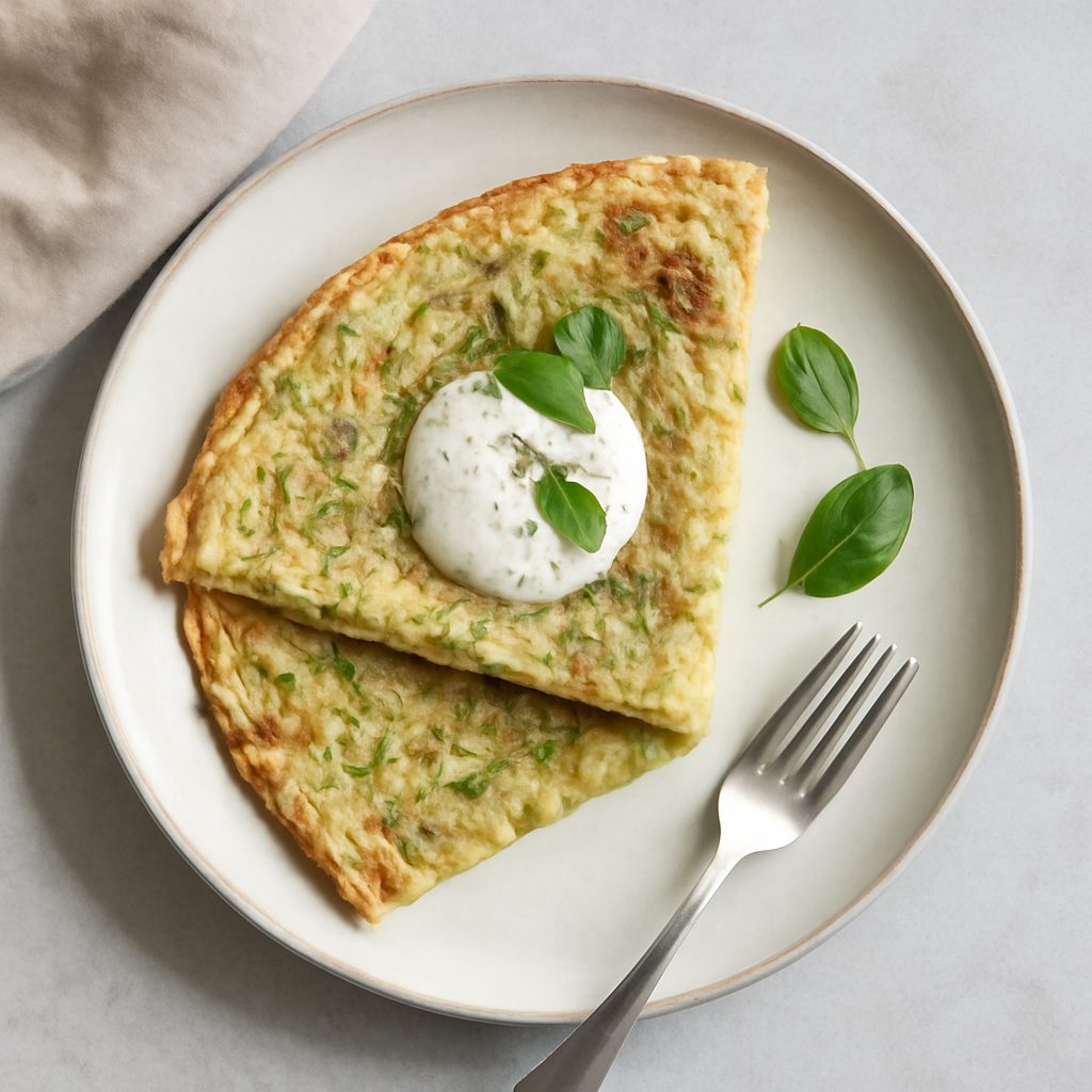 Crêpes alle zucchine proteiche low-carb