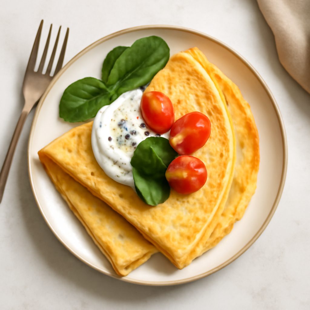 Crêpes Proteiche Low-Carb (senza glutine)