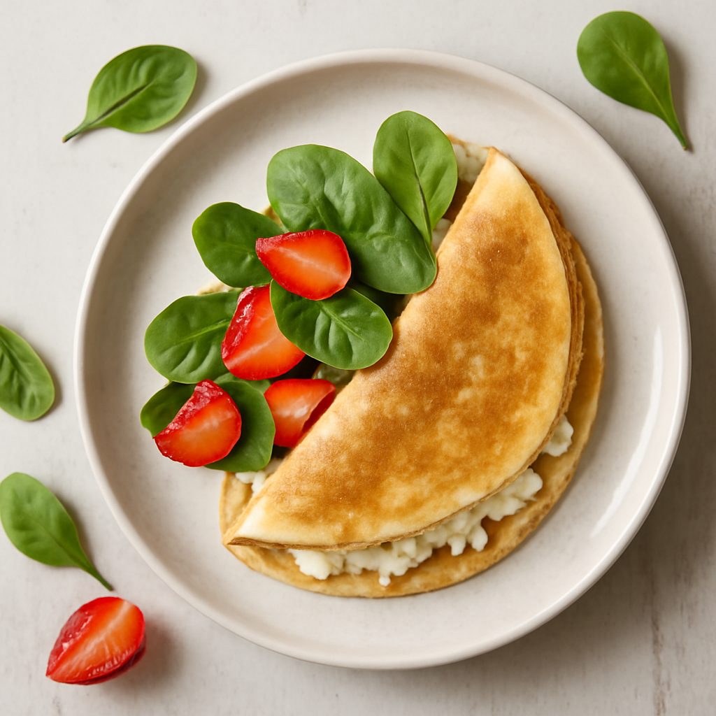 Crêpes Proteiche Low-Carb (senza lattosio)