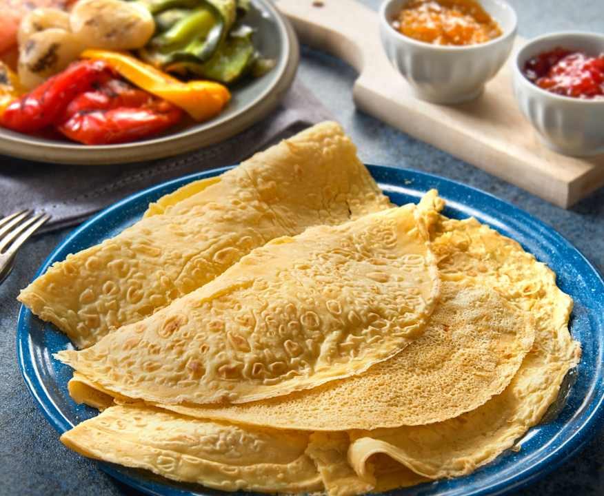 Crêpes (vegan) Low Fat