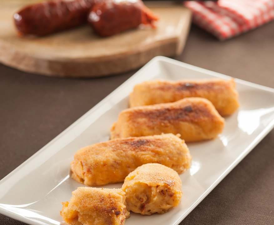 Crocchette con salame piccante Protein