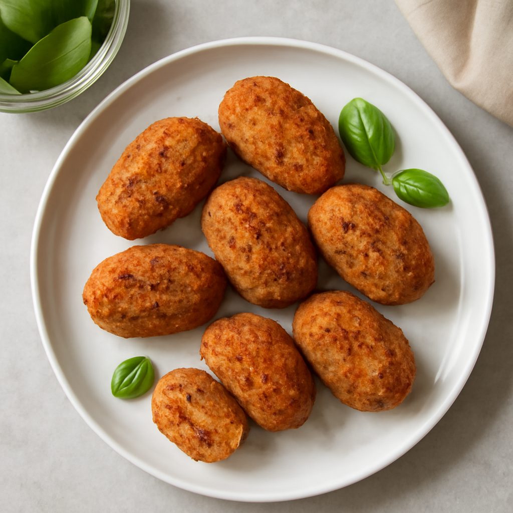 Crocchette di salame piccante