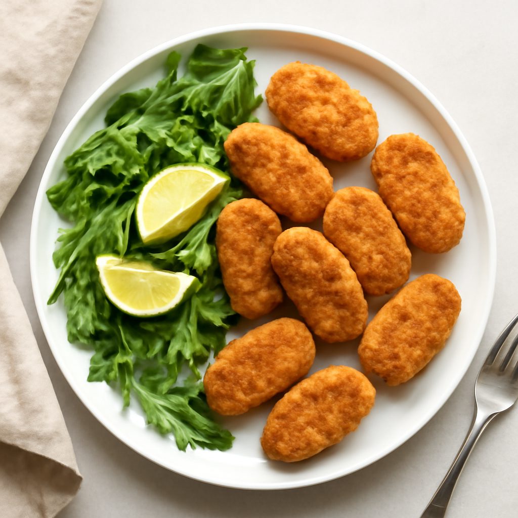 Crocchette di soia al forno Low Carb