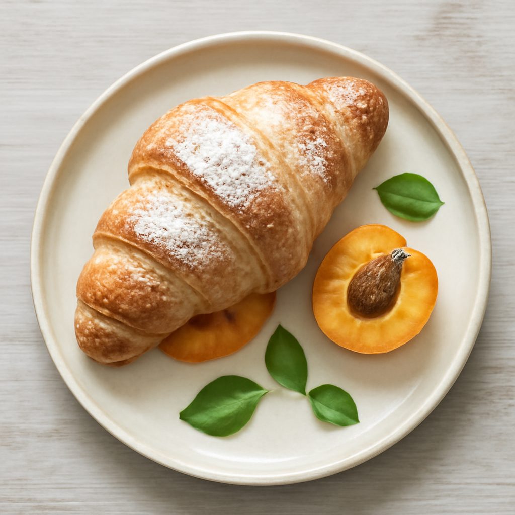 Croissant all'albicocca