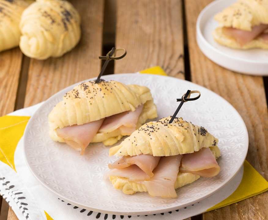 Croissant con tonno affumicato Protein
