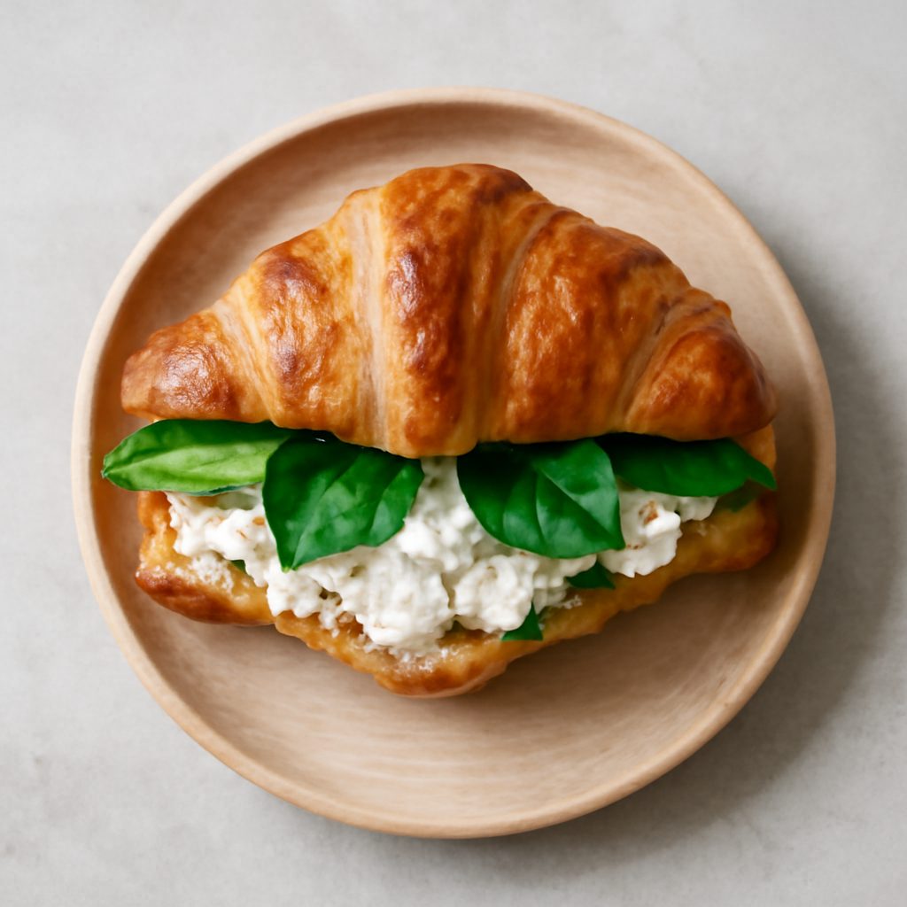 Croissant con Prosciutto Crudo e Rucola Low Fat