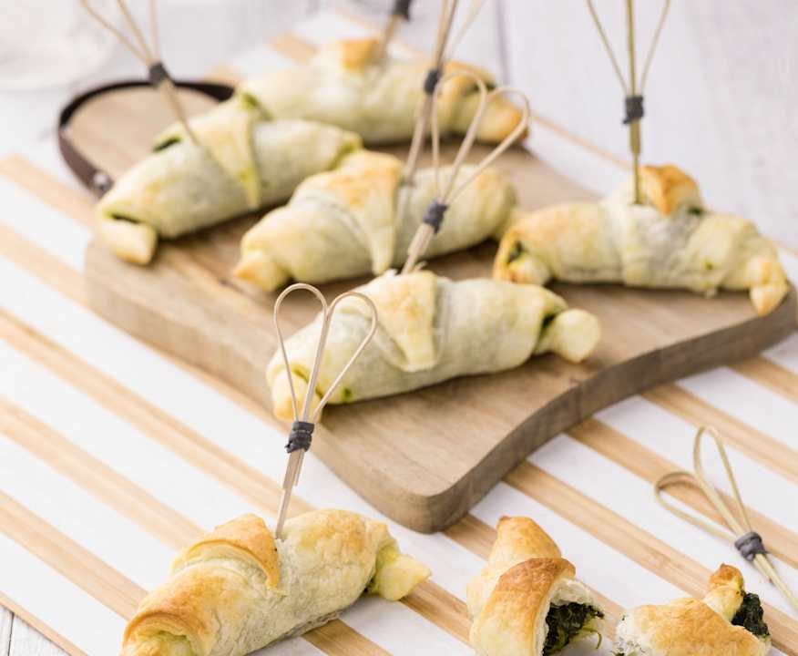Croissant salati agli spinaci Low Fat