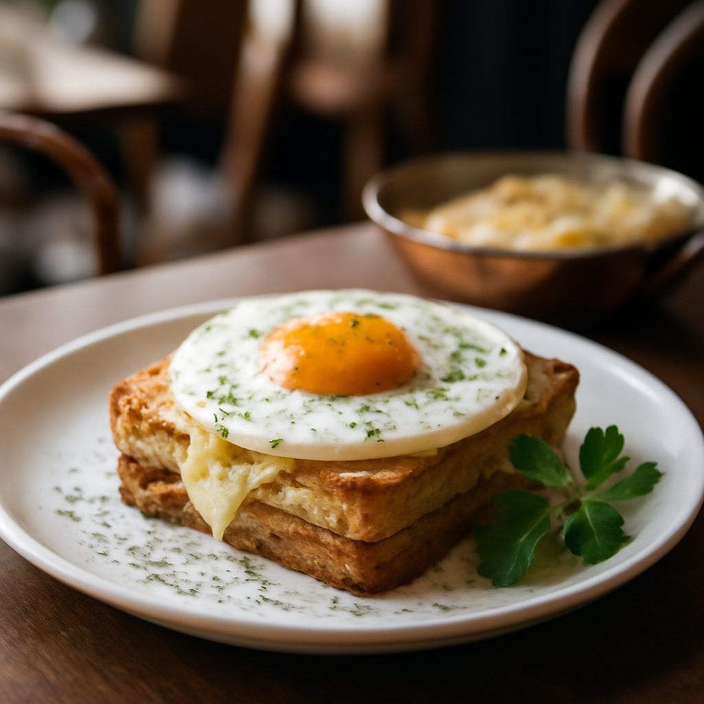 Croque Madame Light Low-Carb