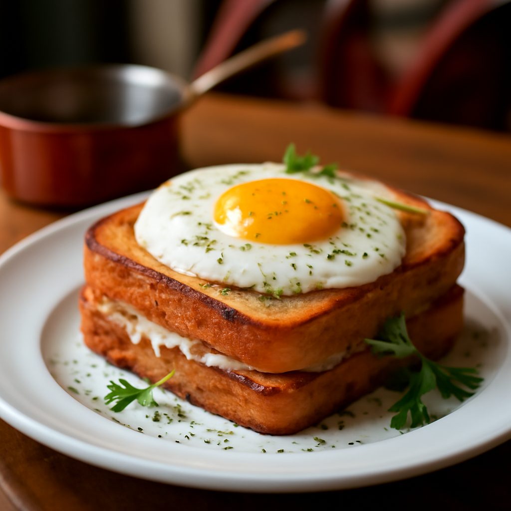 Croque Madame Light Low-Carb