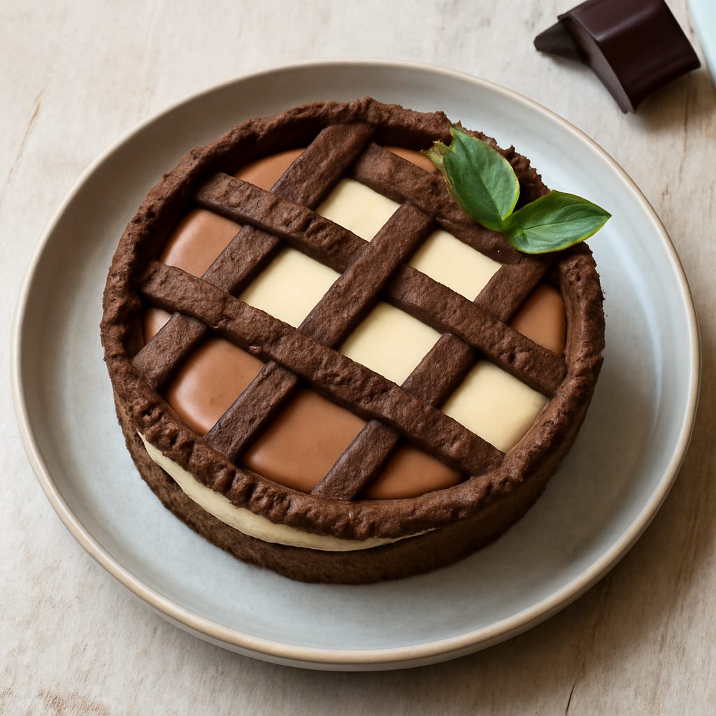 Crostata ai 3 Cioccolati