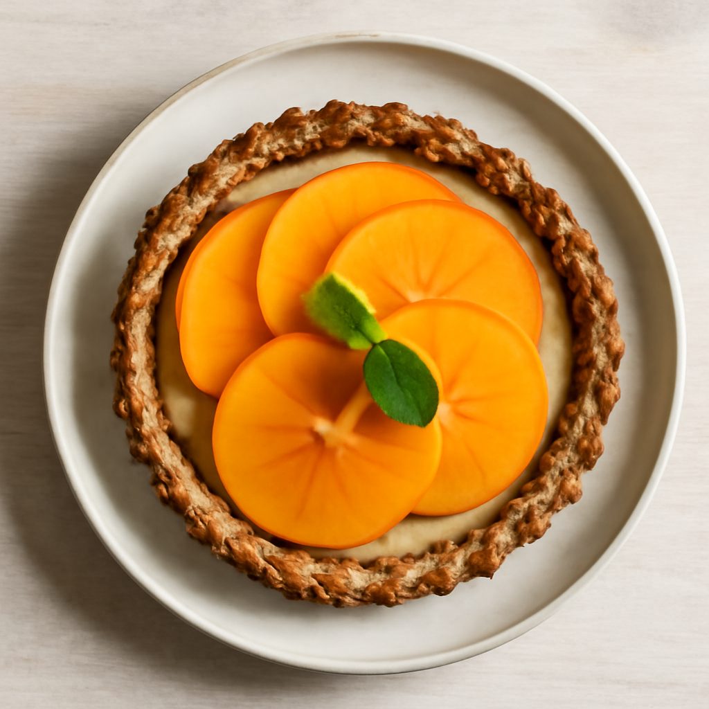 Crostata ai Cachi Fit Proteica Low-Carb