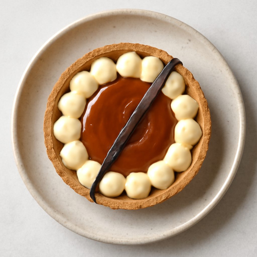 Crostata al Caramello e Vaniglia