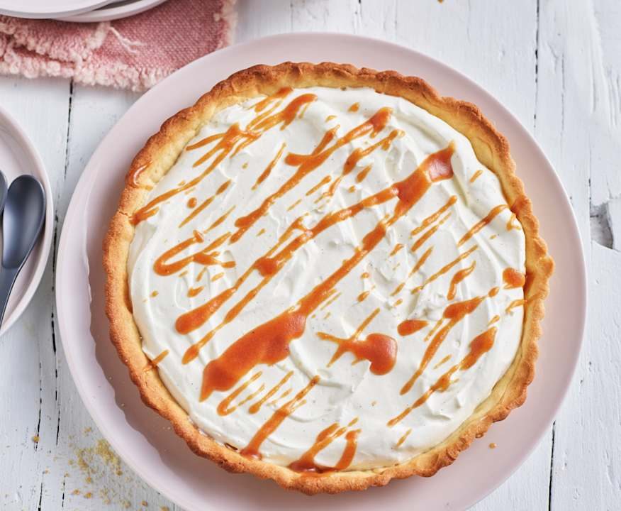 Crostata al caramello e vaniglia Low Fat