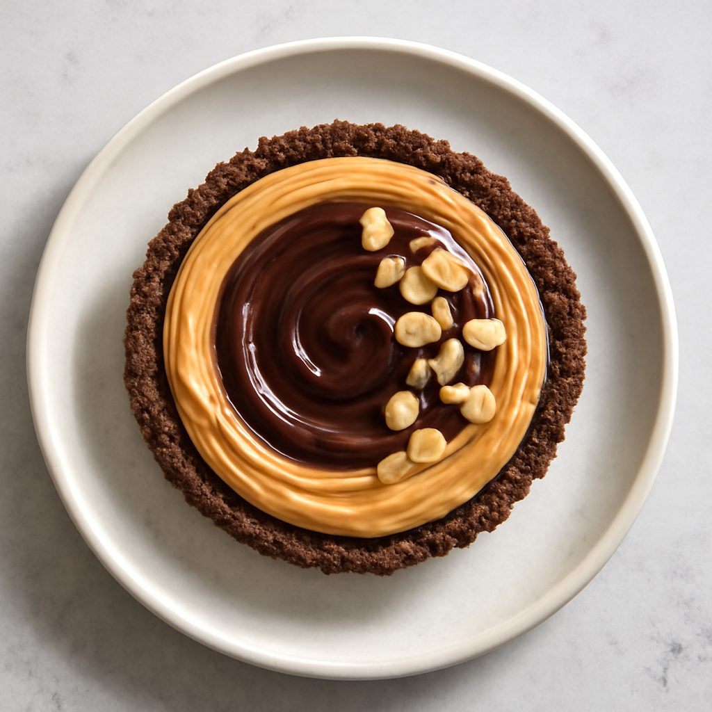 Crostata al Cioccolato e Burro di Arachidi