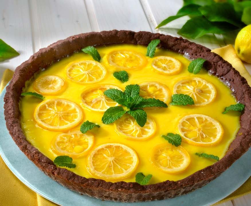 Crostata al limone Protein