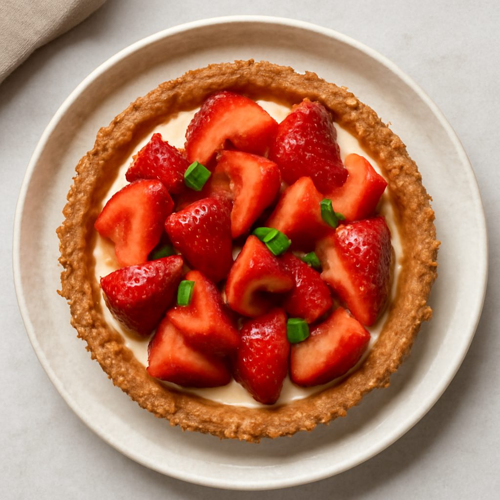 Crostata al Moscato e Fragole