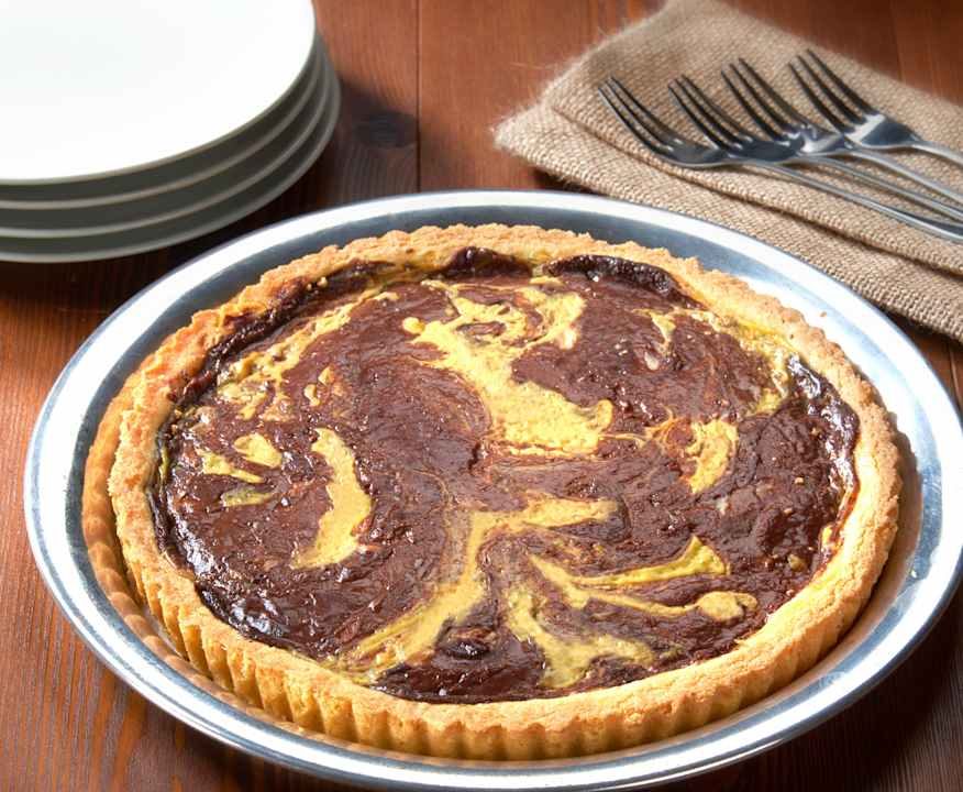 Crostata alle due creme (senza glutine) Low Fat