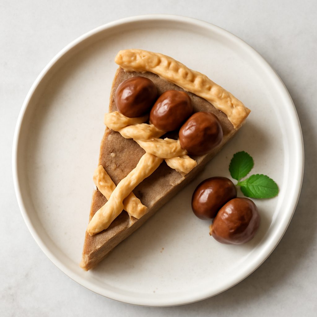 Crostata di Castagne Low-Carb Proteica
