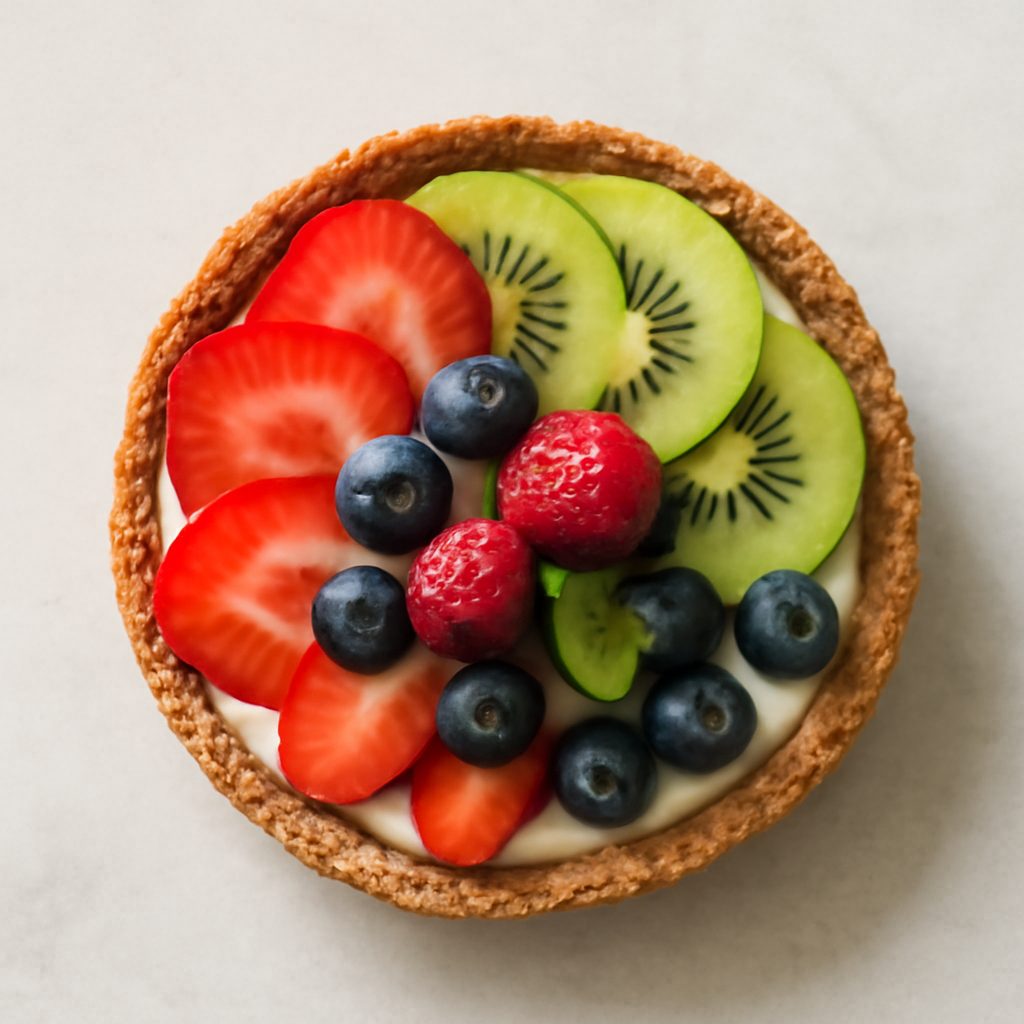 Crostata di Frutta Fresca Proteica Low-Carb