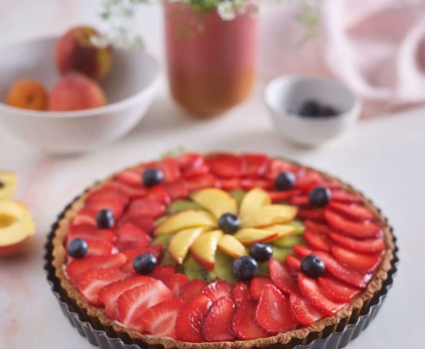 Crostata di frutta fresca Low Carb