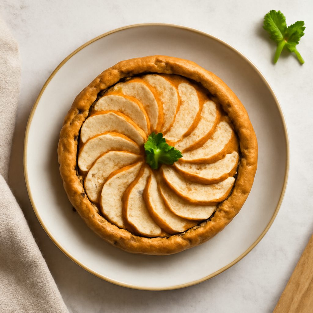 Crostata di Mele Low-Carb Proteica