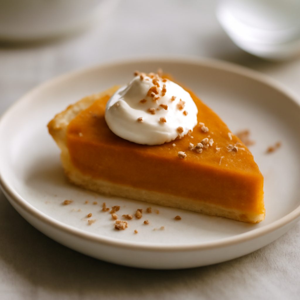 Crostata di zucca americana light
