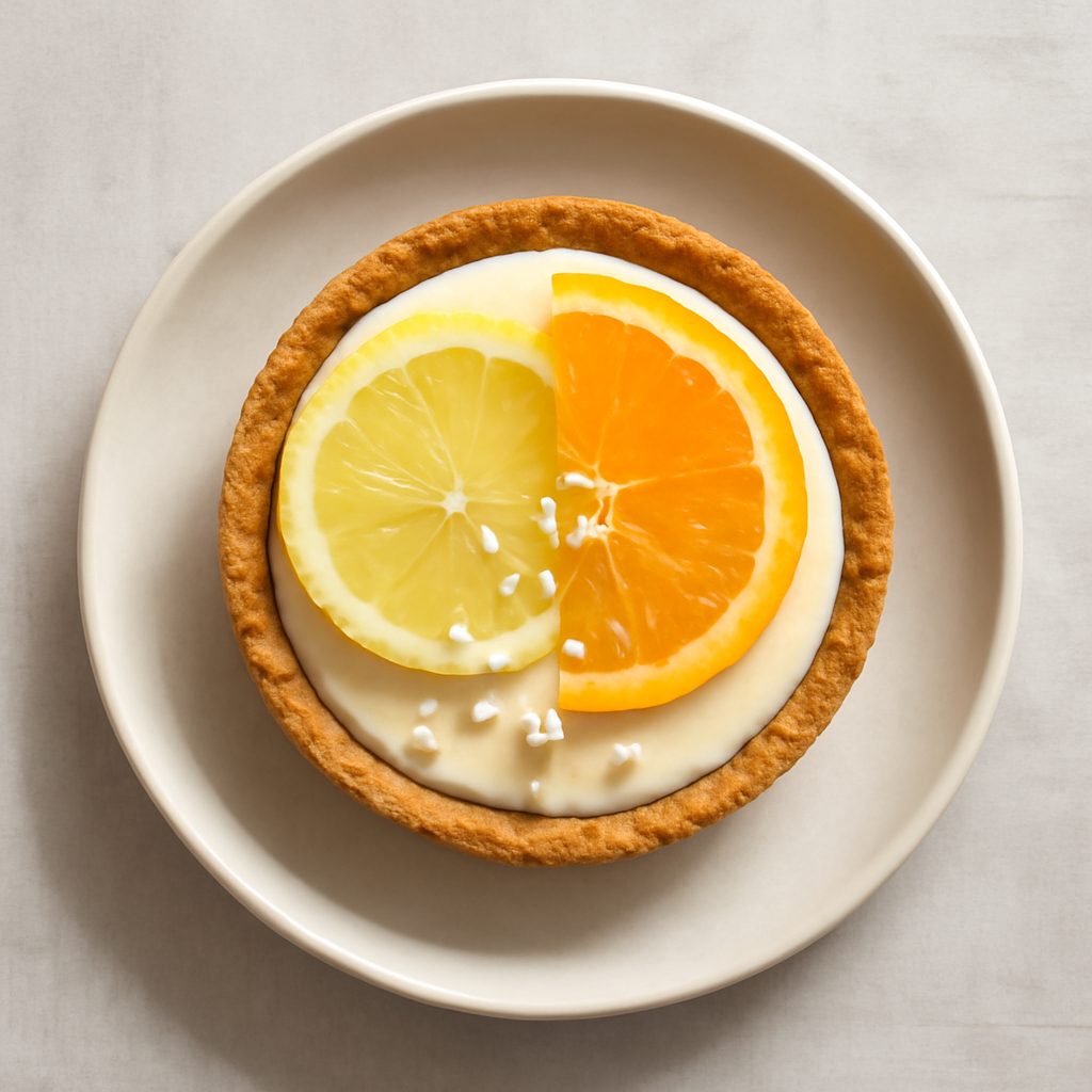 Crostata Limone e Arancio al Cioccolato Bianco