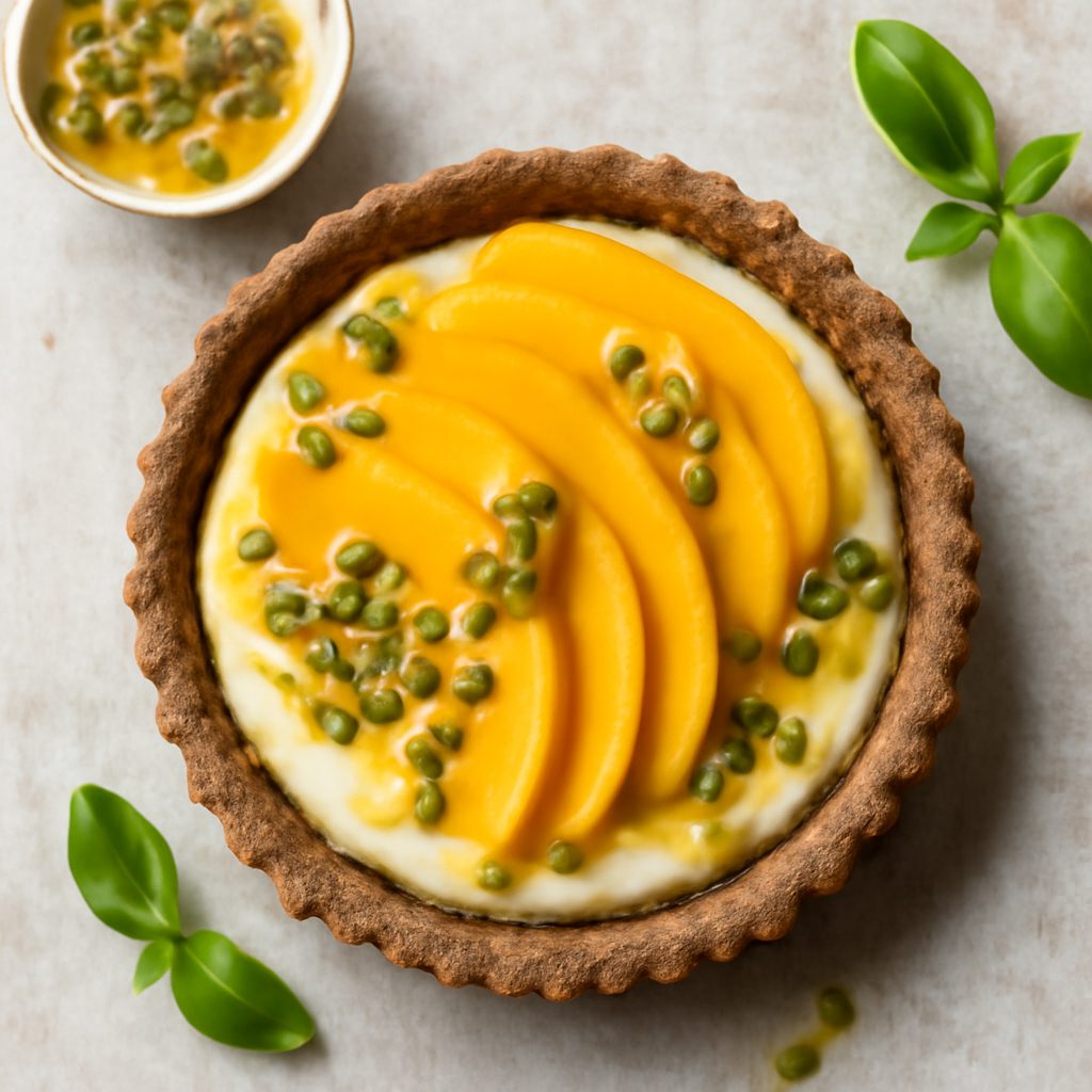 Crostata Mango e Frutto della Passione