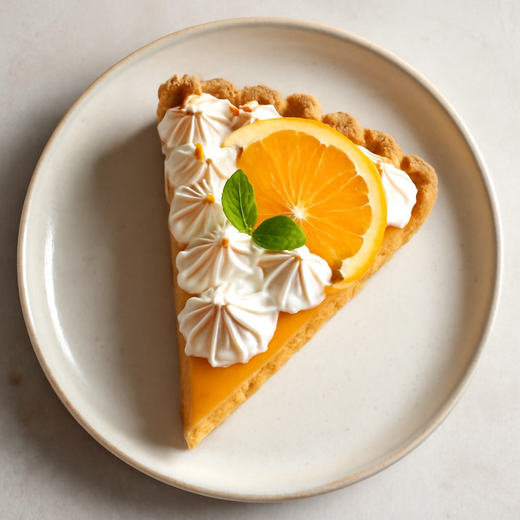 Crostata meringata all'arancia Low-Carb Proteica