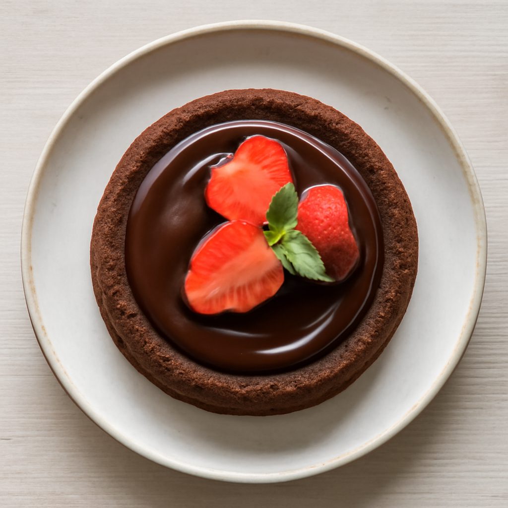 Crostata morbida al cioccolato proteica low-carb