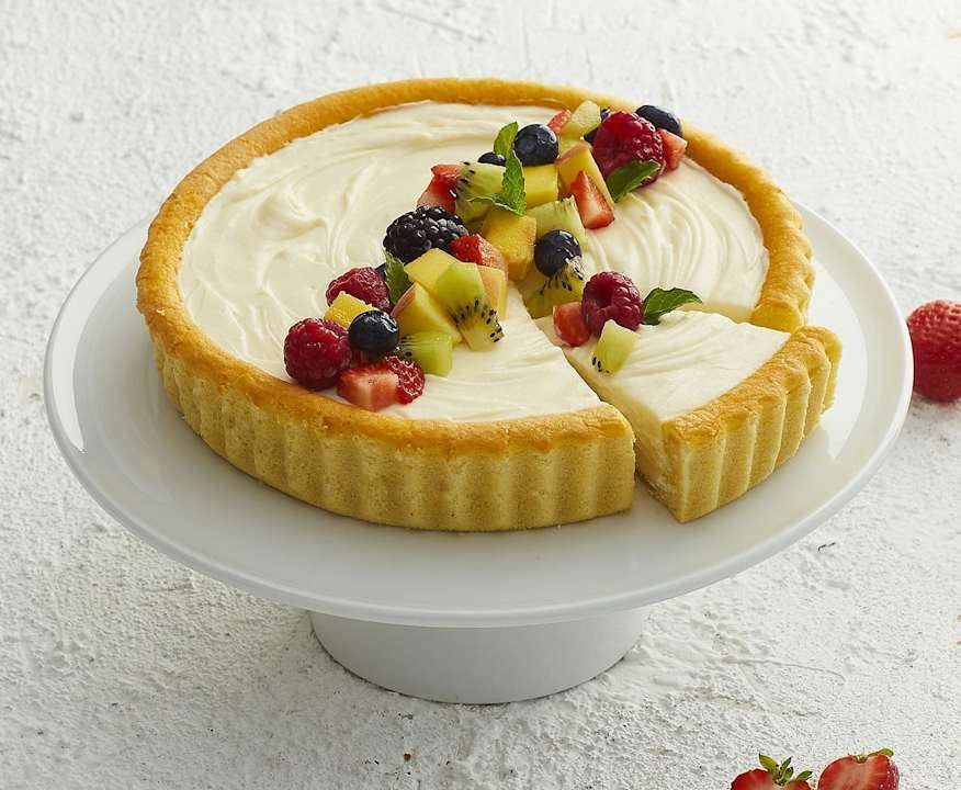 Crostata morbida allo yogurt e frutta Protein