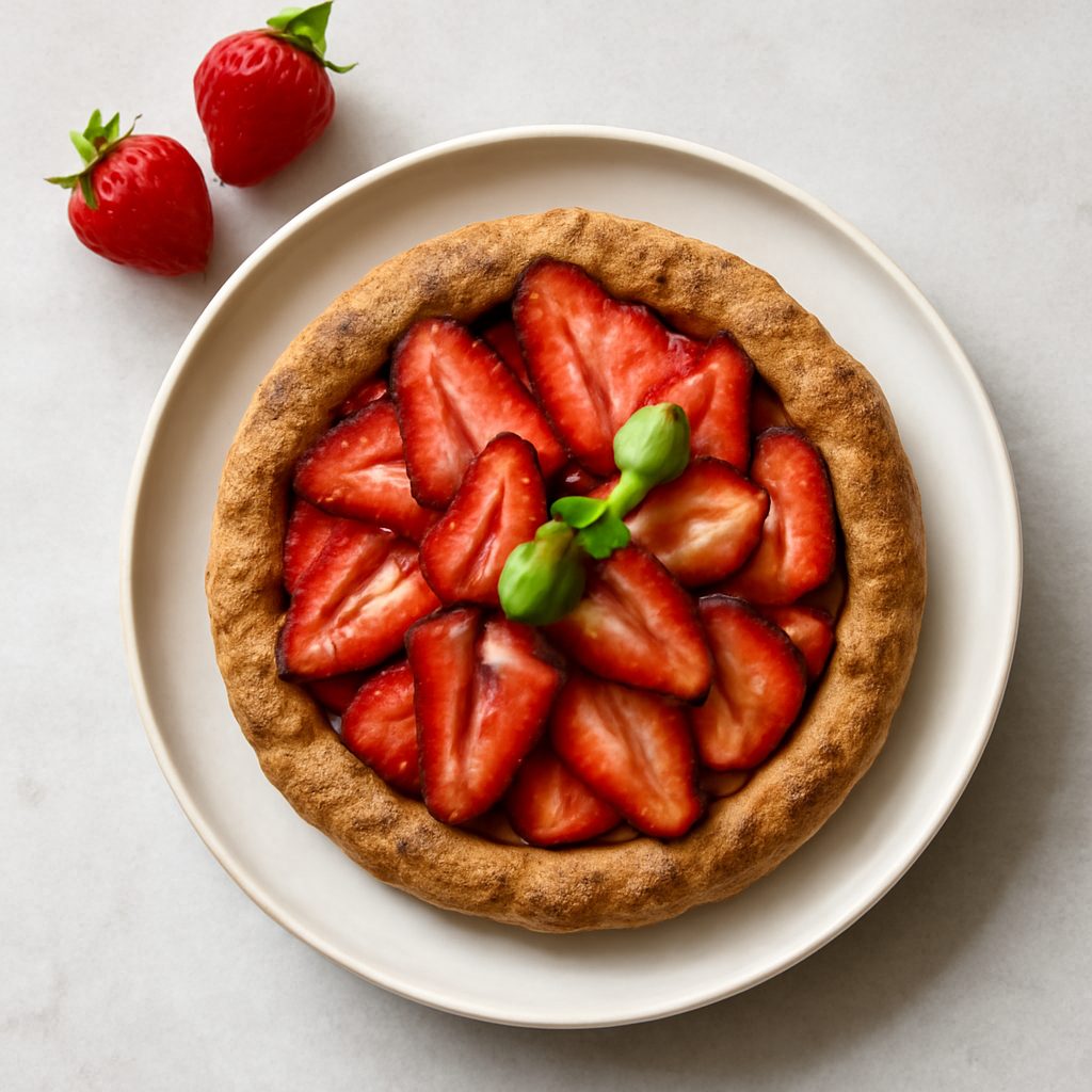 Crostata proteica alle mele low-carb
