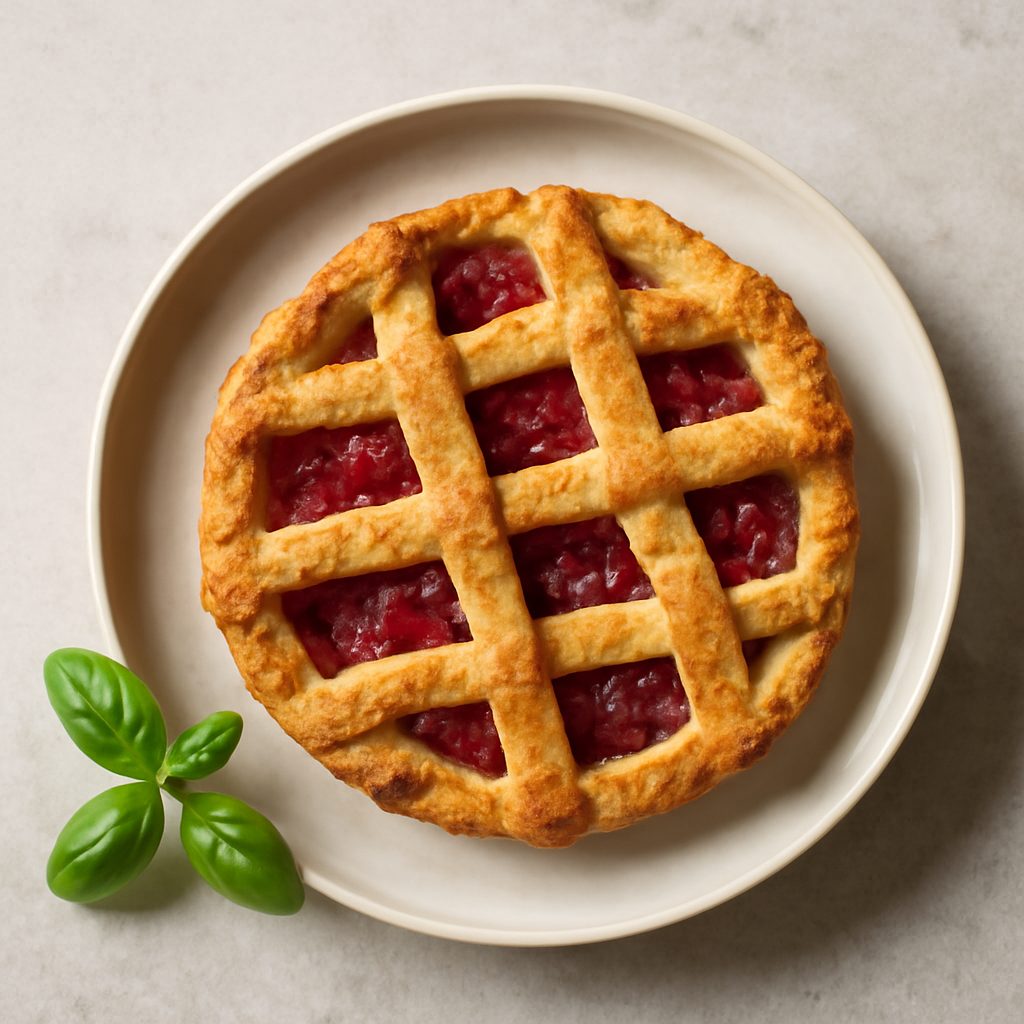 Crostata con Tonno e Misticanza