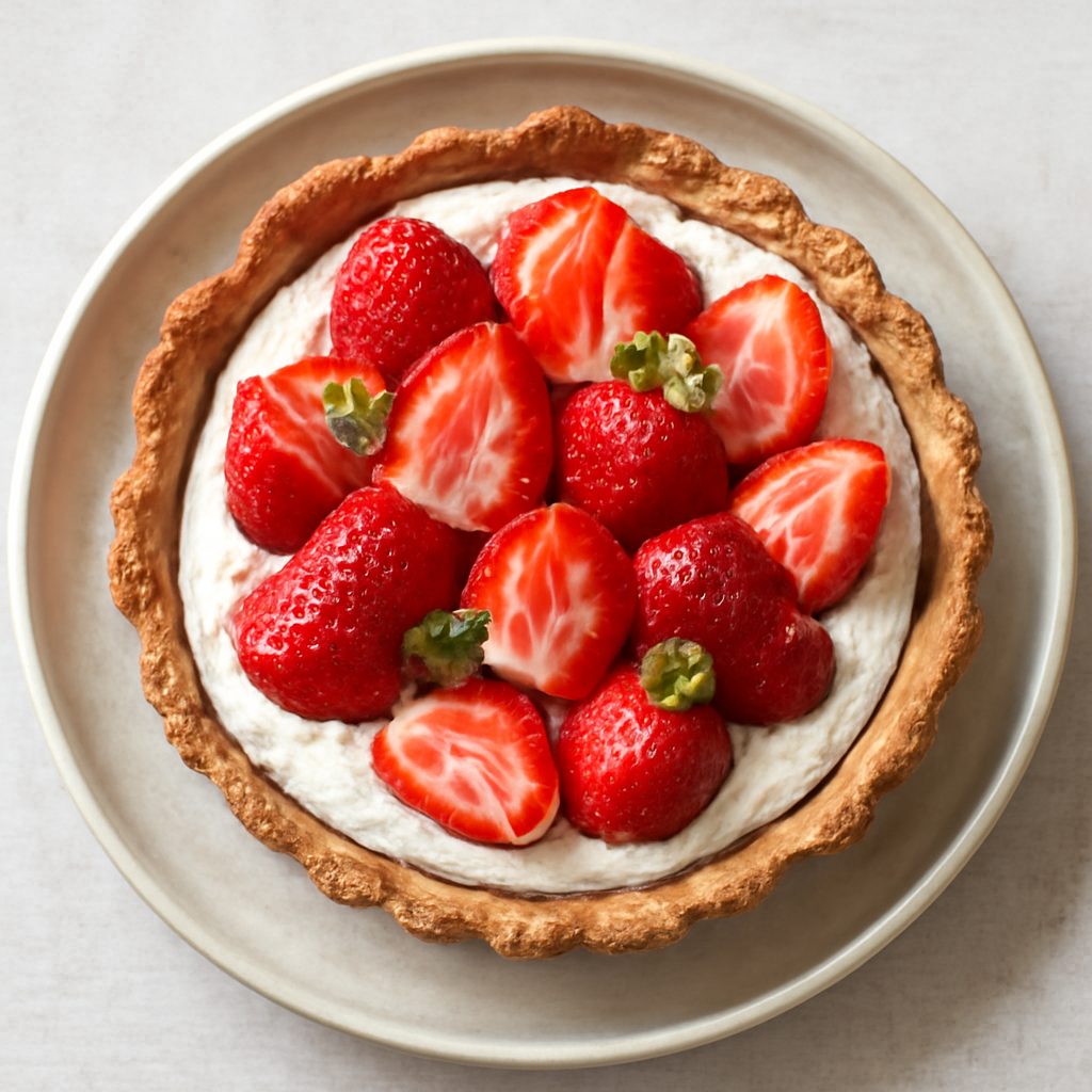 Crostata Salata con Salsa di Cipolle