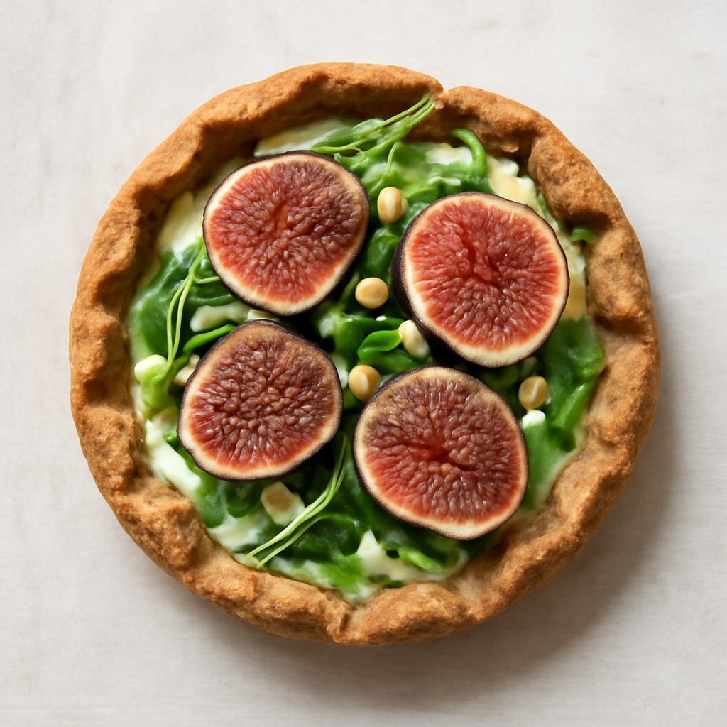 Crostata Salata con Fichi