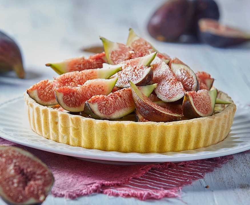 Crostata salata con fichi Low Fat