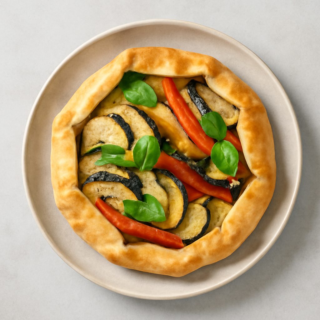 Crostata Salata di Verdure (Vegan)