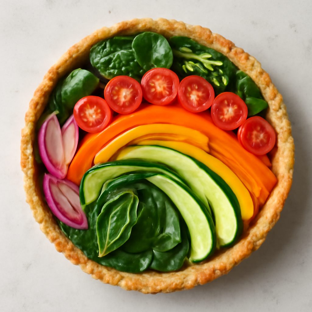 Crostata Salata Multicolore