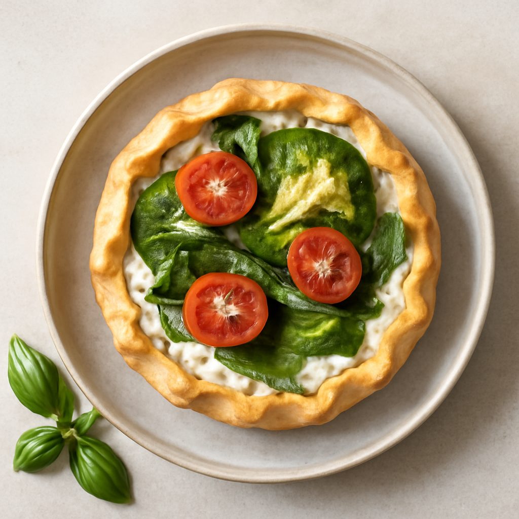 Crostata salata proteica alle mandorle e zucchine - Versione low-carb