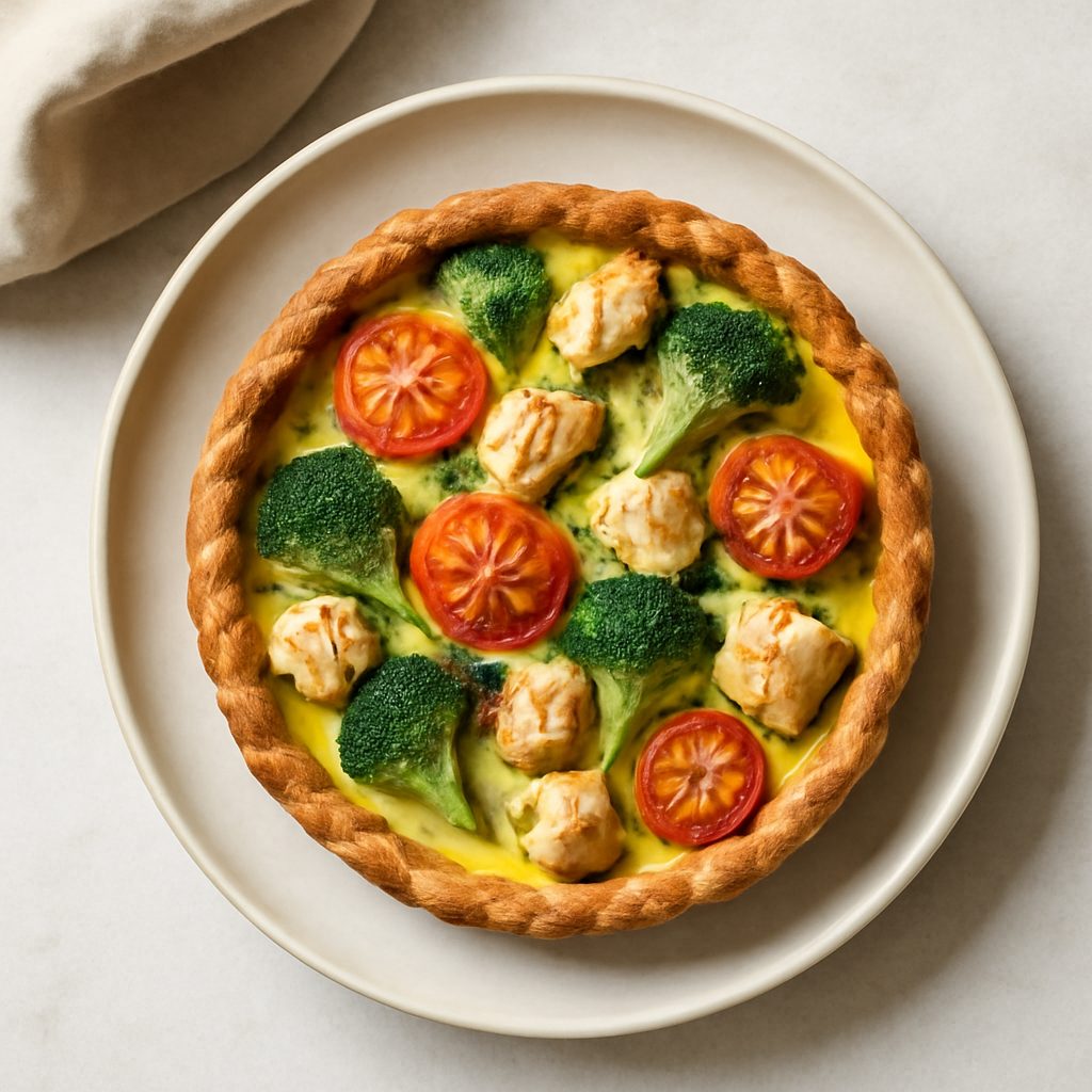 Crostata salata con crema di cannellini Low Carb