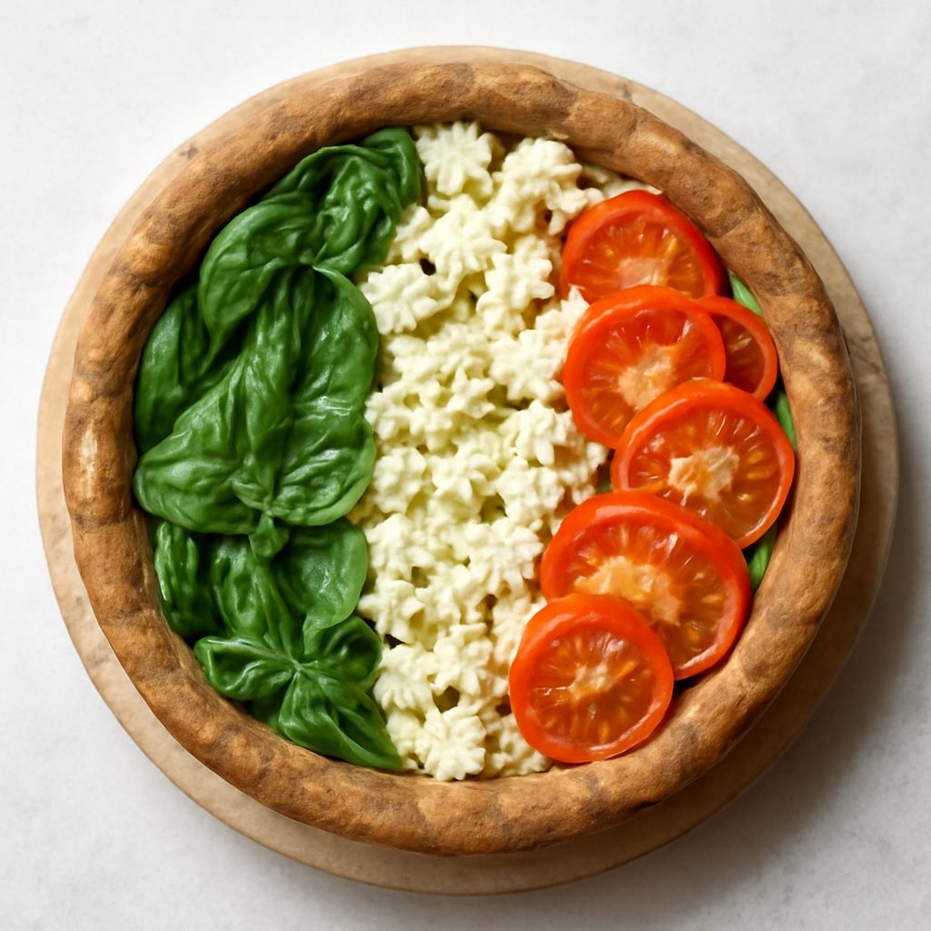 Crostata Salata Tricolore