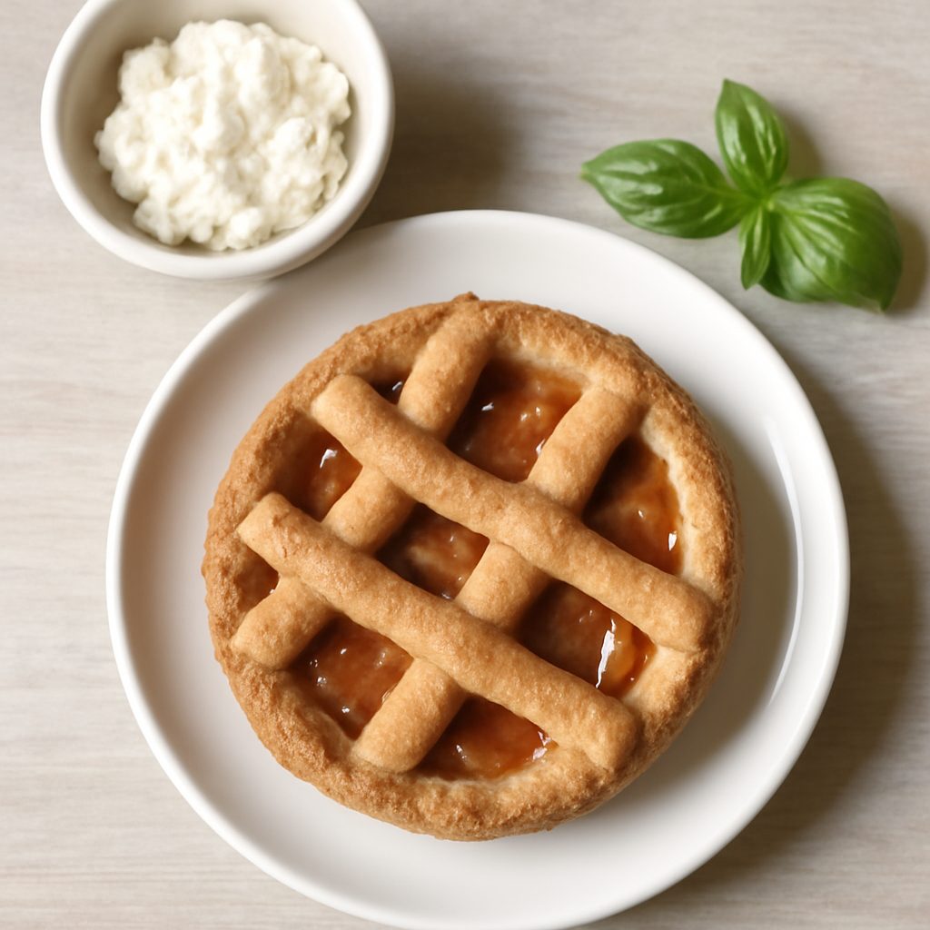 Crostatina alla confettura di albicocche - Versione Low Fat