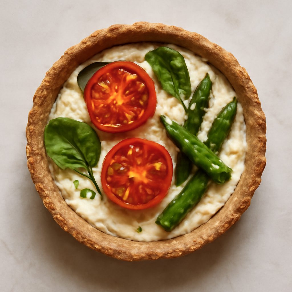 Crostatina di mandorle con crema di yogurt greco e composta di ciliegie Low Fat