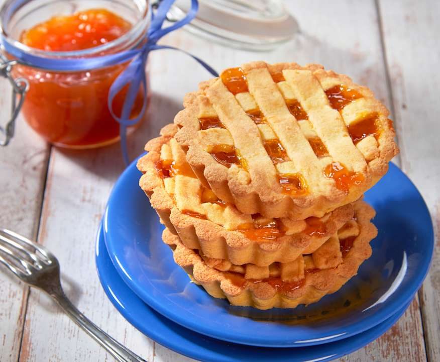 Crostatine alla confettura di albicocche (senza glutine) Protein