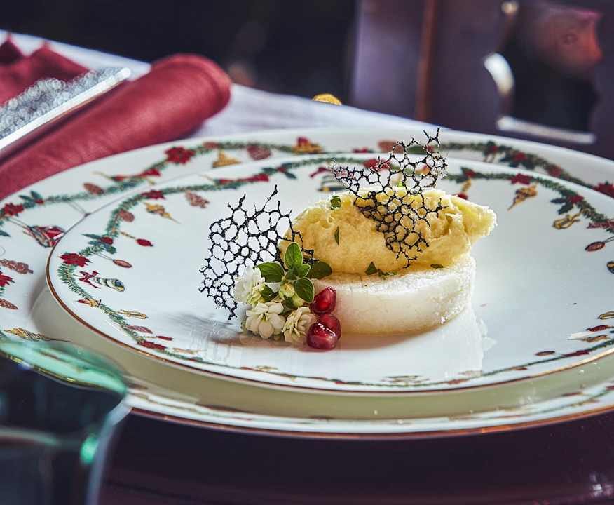 Crostini di polenta bianca con baccalà mantecato Protein