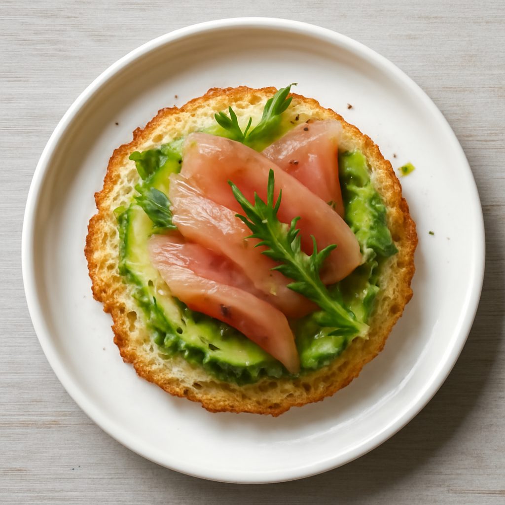 Crostini di Cavolfiore con Tonno Affumicato Protein