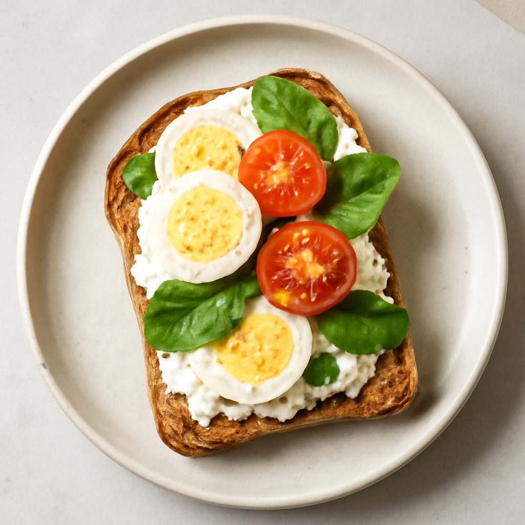 Crostini fit con mousse al prosciutto crudo Protein