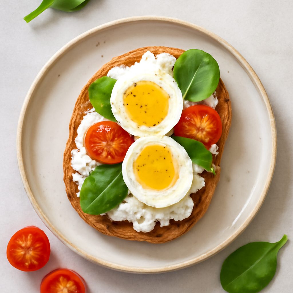 Crostini con Mele e Montasio