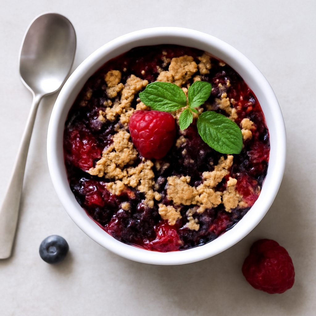 Crumble ai frutti rossi