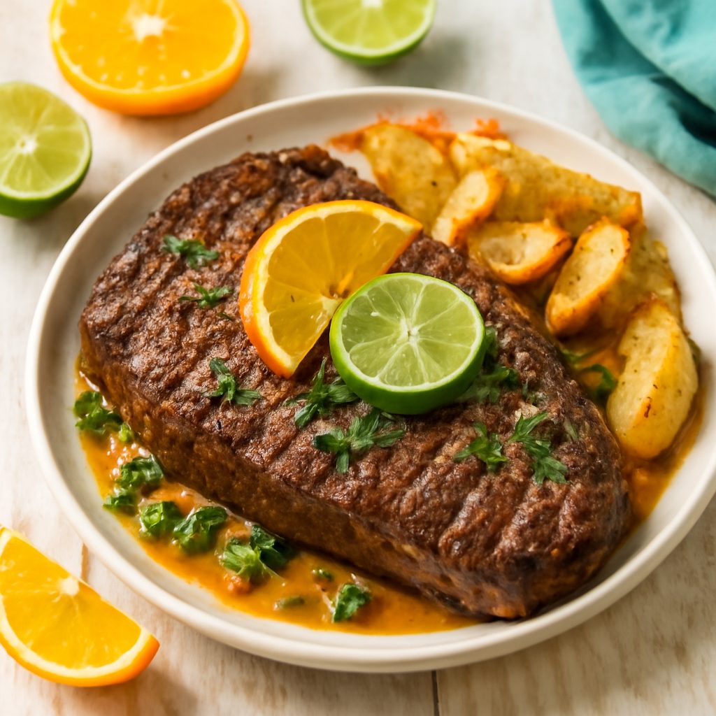 Bistecca alla Cubana Marinata